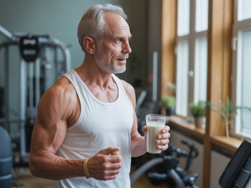 Les bienfaits de la whey protéine chez les seniors : prévention de la sarcopénie et maintien musculaire